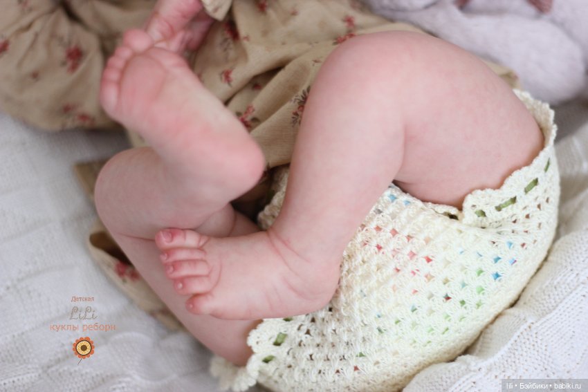 Малышка реборн Cecilia, скульптор Bonnie Sieben