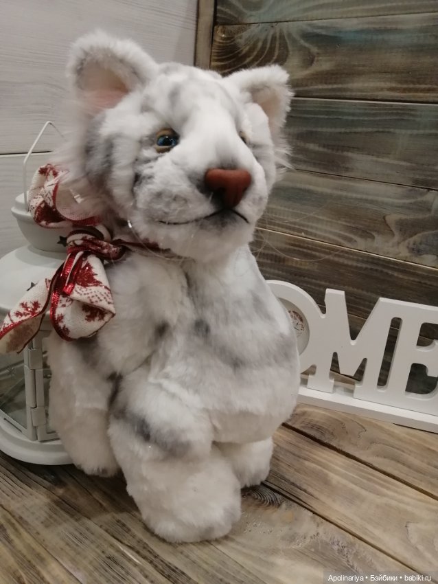 White tiger — Авторские мишки Тедди и друзья: фото