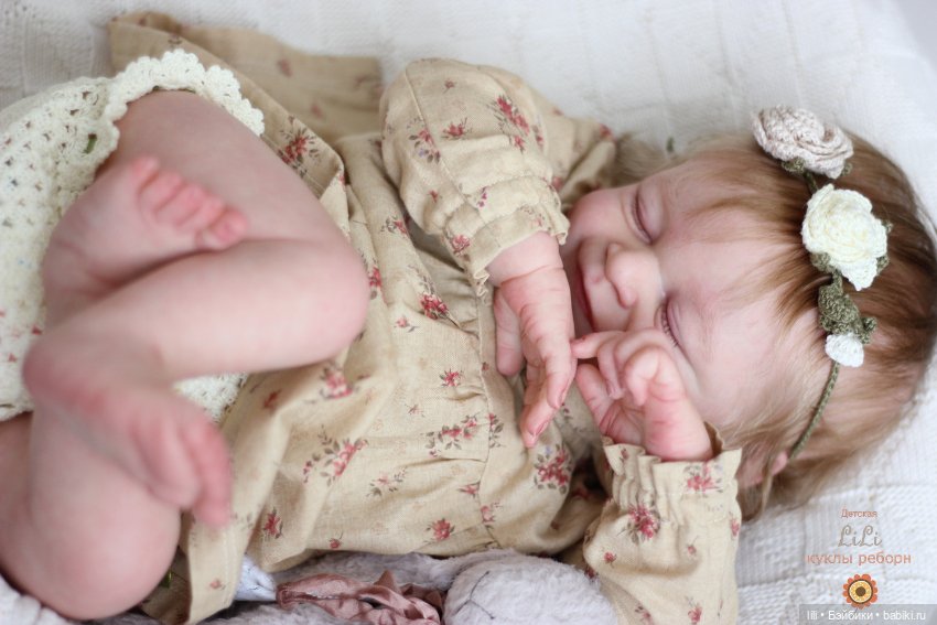 Малышка реборн Cecilia, скульптор Bonnie Sieben