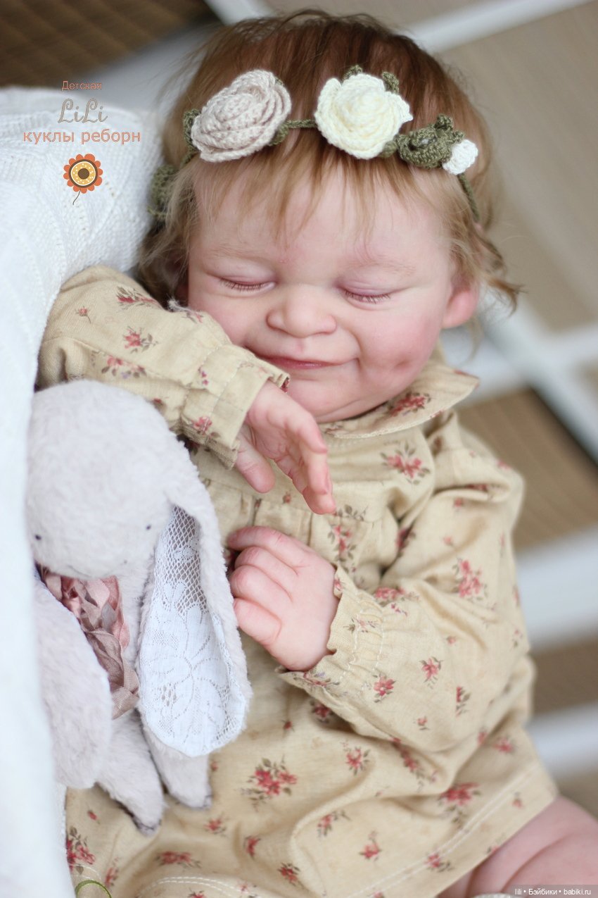 Малышка реборн Cecilia, скульптор Bonnie Sieben (фото 2)