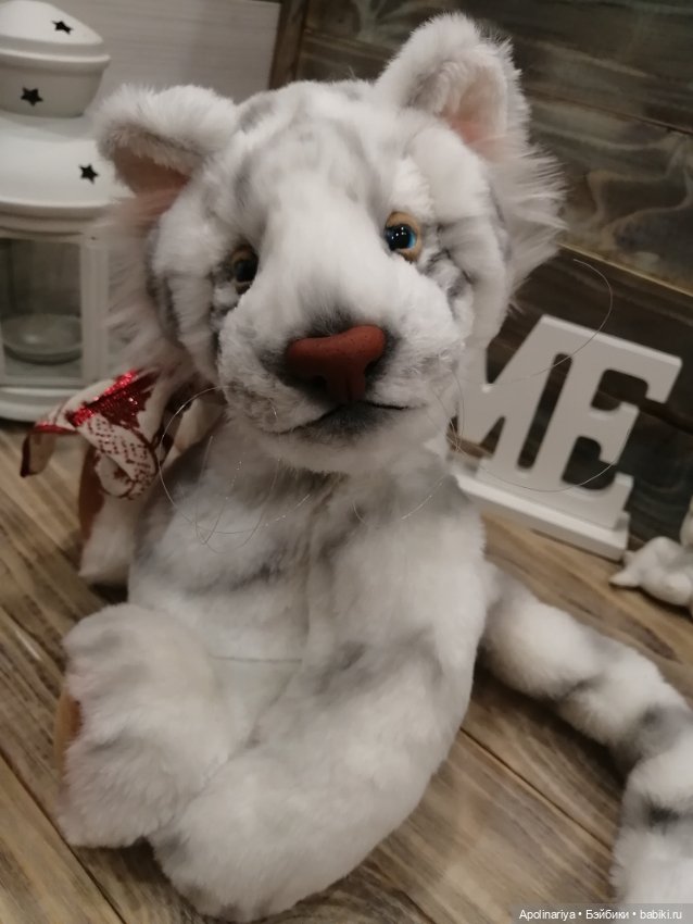 White tiger — Авторские мишки Тедди и друзья: фото (фото 6)