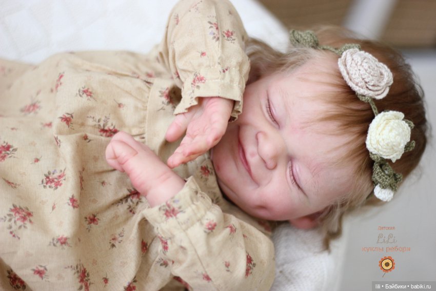 Малышка реборн Cecilia, скульптор Bonnie Sieben