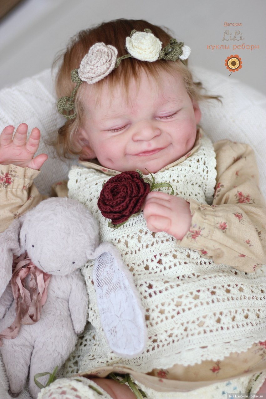 Малышка реборн Cecilia, скульптор Bonnie Sieben
