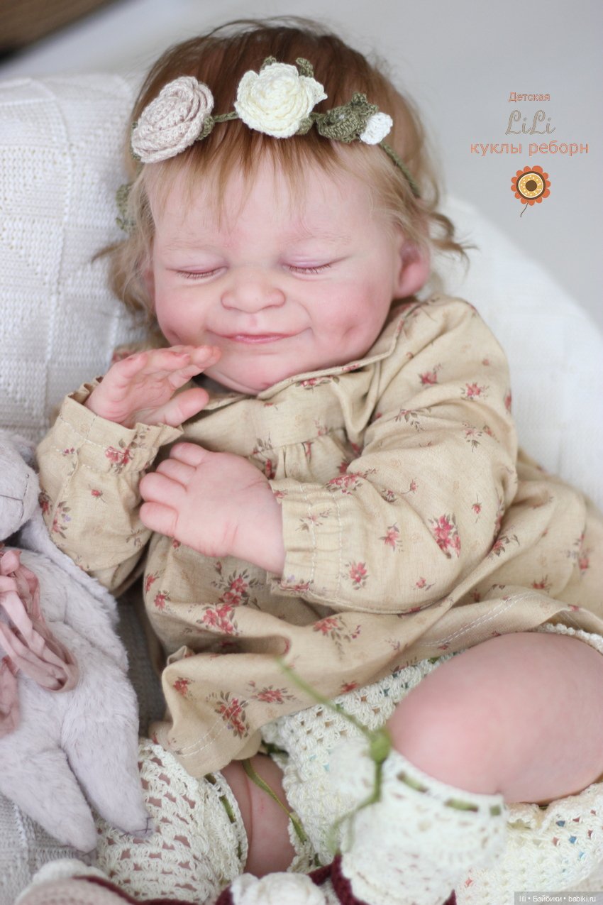 Малышка реборн Cecilia, скульптор Bonnie Sieben