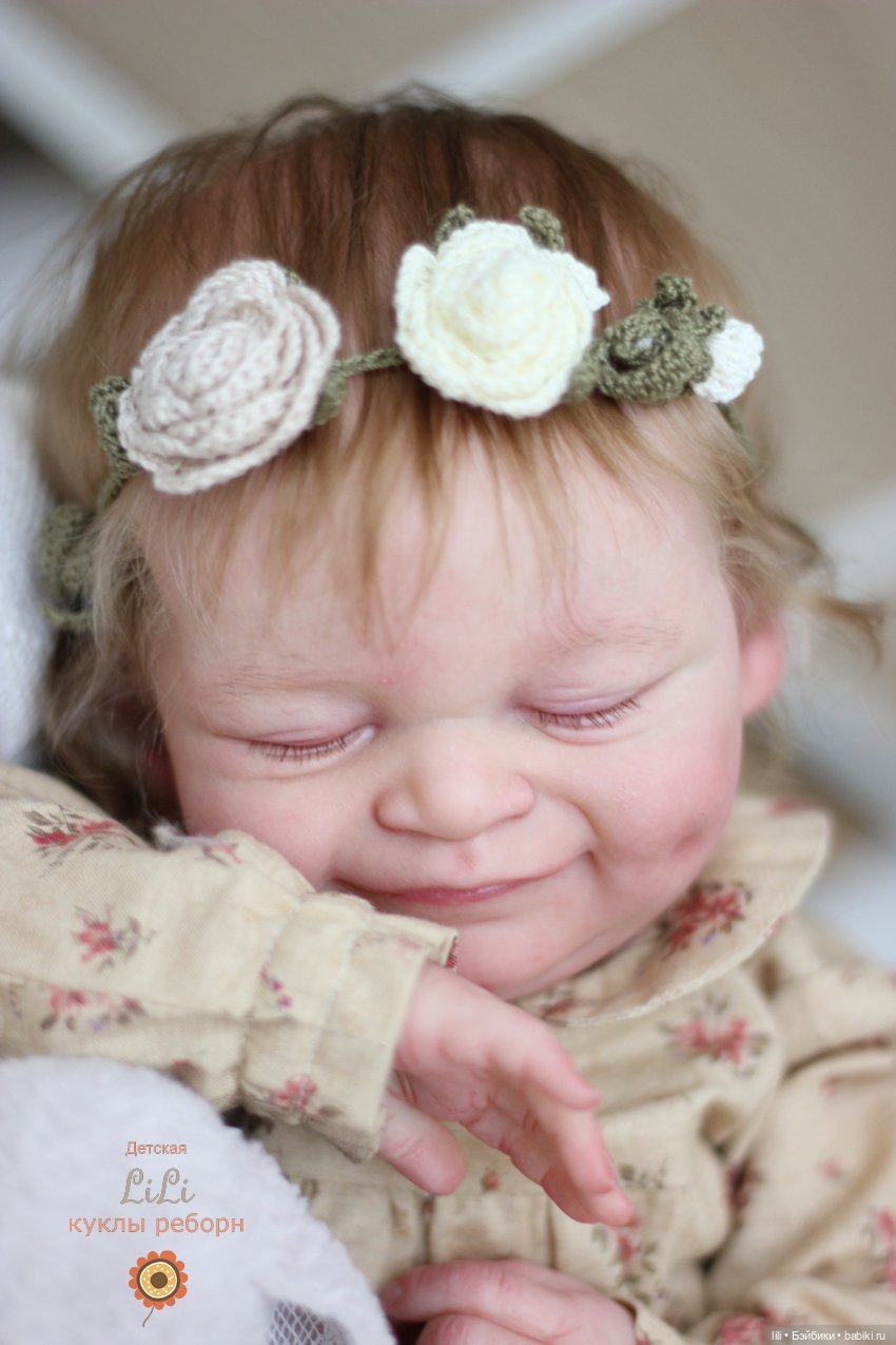 Малышка реборн Cecilia, скульптор Bonnie Sieben (фото 5)