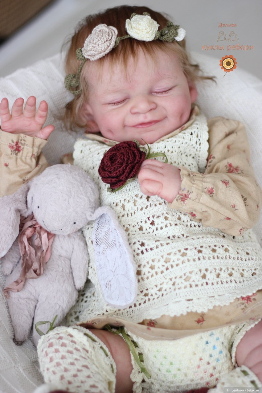 Малышка реборн Cecilia, скульптор Bonnie Sieben