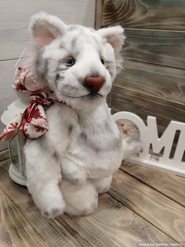 White tiger — Авторские мишки Тедди и друзья: фото