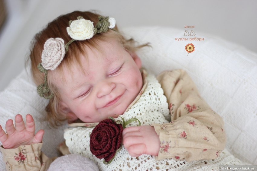 Малышка реборн Cecilia, скульптор Bonnie Sieben