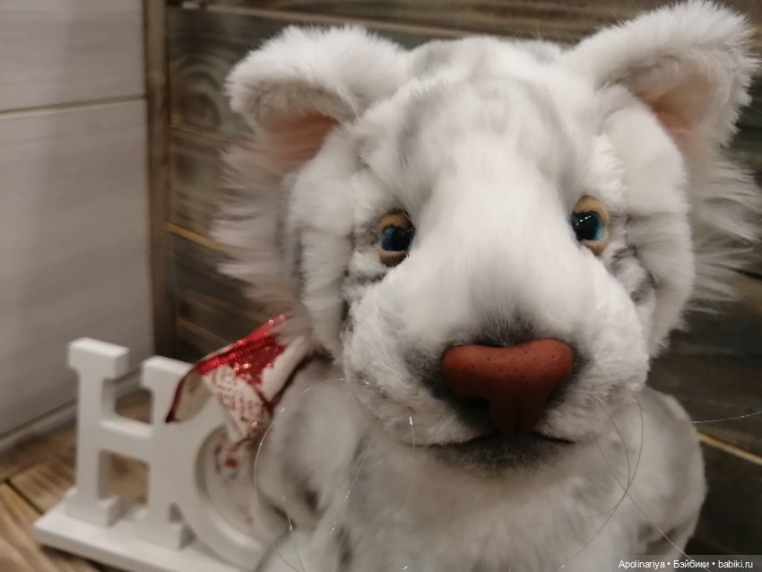 White tiger — Авторские мишки Тедди и друзья: фото