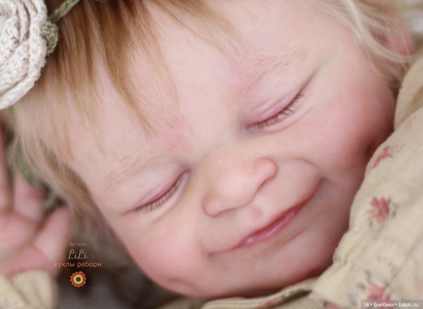 Малышка реборн Cecilia, скульптор Bonnie Sieben