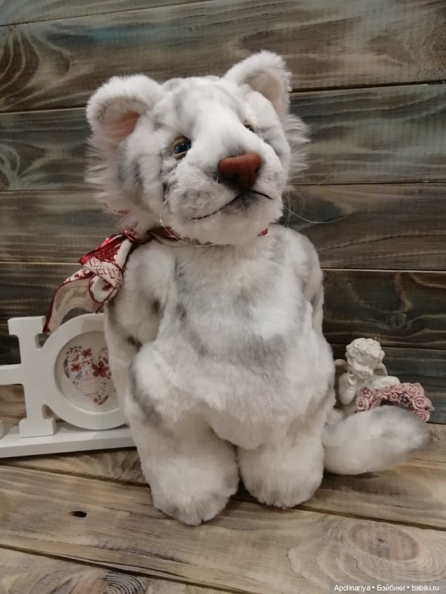 White tiger — Авторские мишки Тедди и друзья: фото
