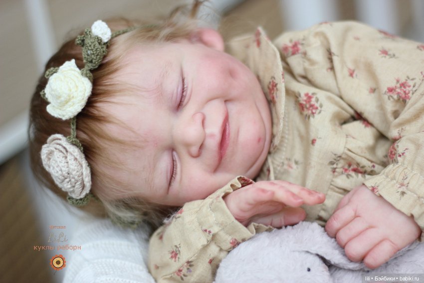 Малышка реборн Cecilia, скульптор Bonnie Sieben (фото 8)