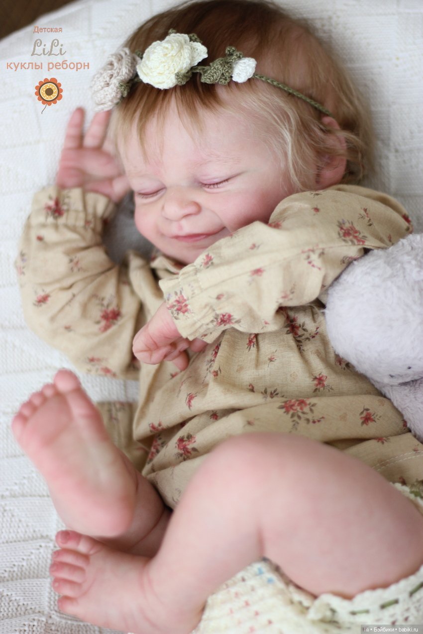 Малышка реборн Cecilia, скульптор Bonnie Sieben