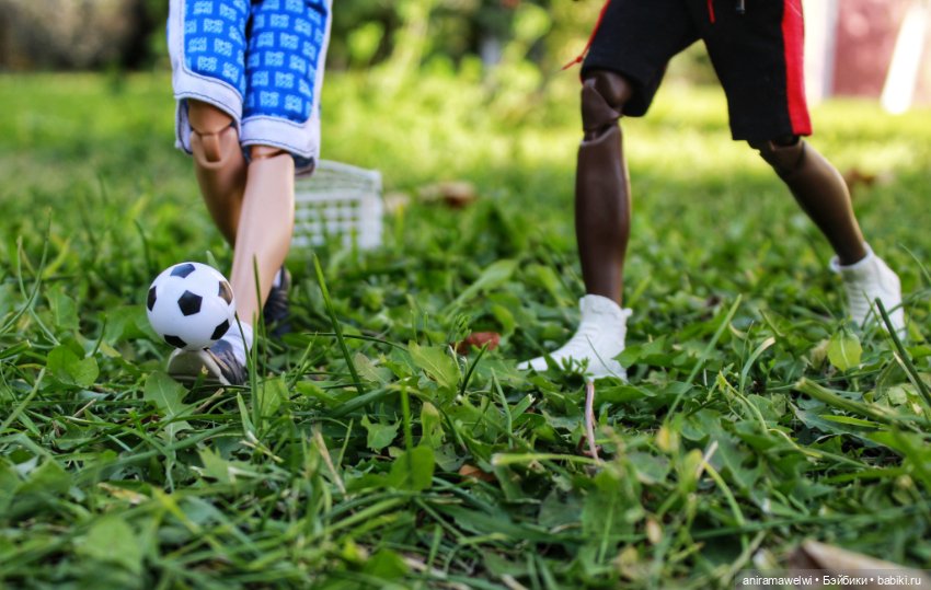 Товарищеский матч — Куклы Barbie (Барби): Looks (фото 4)