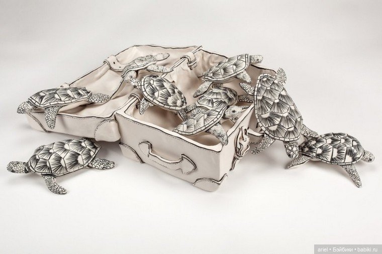 Скульптуры из керамики Katharine Morling (фото 4)