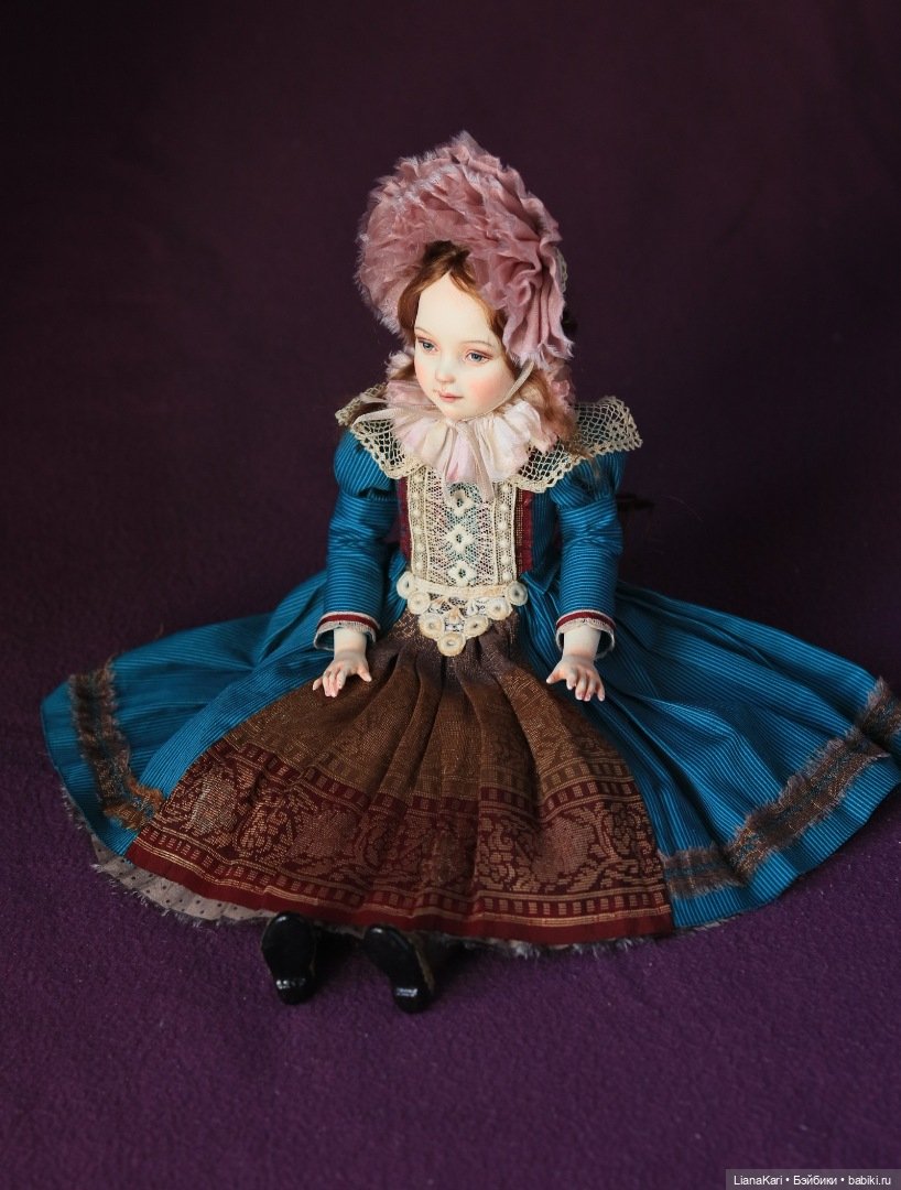 Авторская кукла Викки — Лепка авторских кукол: полимерная глина