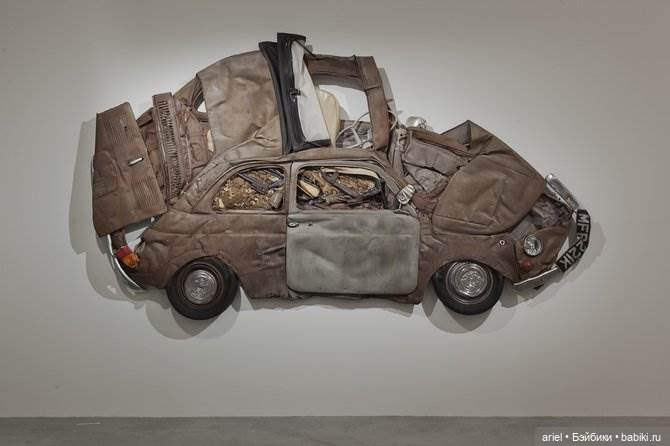 Раздавленные автомобили от автора Рон Арад (Ron Arad) (фото 4)