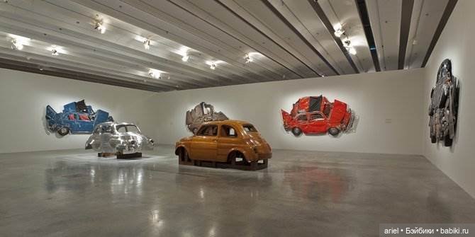Раздавленные автомобили от автора Рон Арад (Ron Arad) (фото 6)