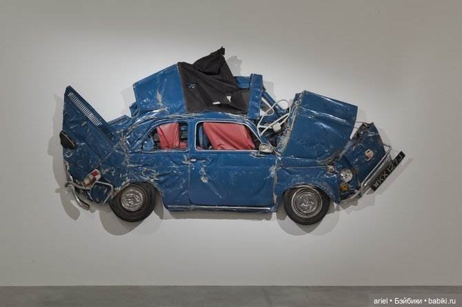 Раздавленные автомобили от автора Рон Арад (Ron Arad) (фото 7)