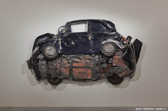 Раздавленные автомобили от автора Рон Арад (Ron Arad) (фото 10)