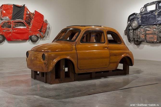 Раздавленные автомобили от автора Рон Арад (Ron Arad) (фото 8)