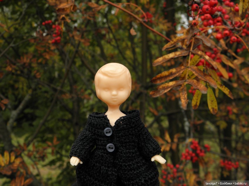 Дюймовочка и осень — Советские винтажные куклы (СССР): Ленигрушка (фото 3)