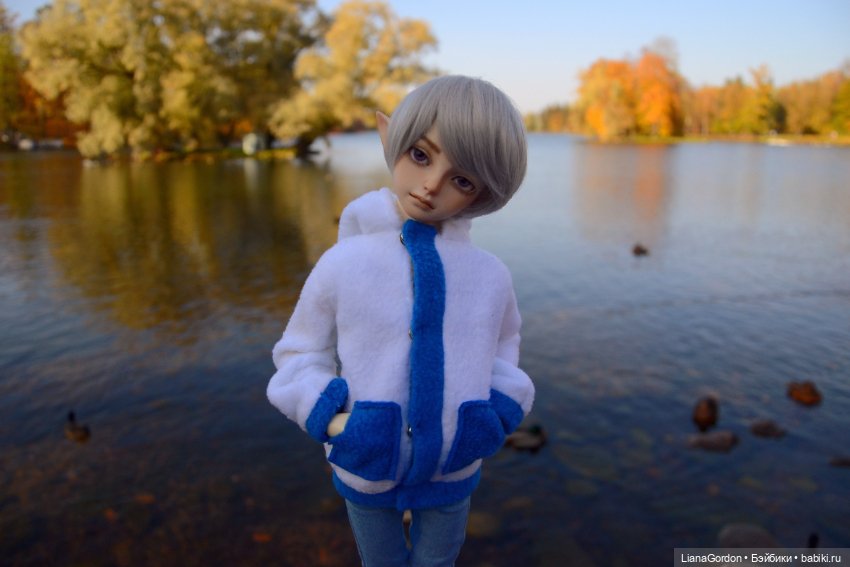 Осенняя прогулка — Гибридизация кукол BJD (БЖД): пересадка головы