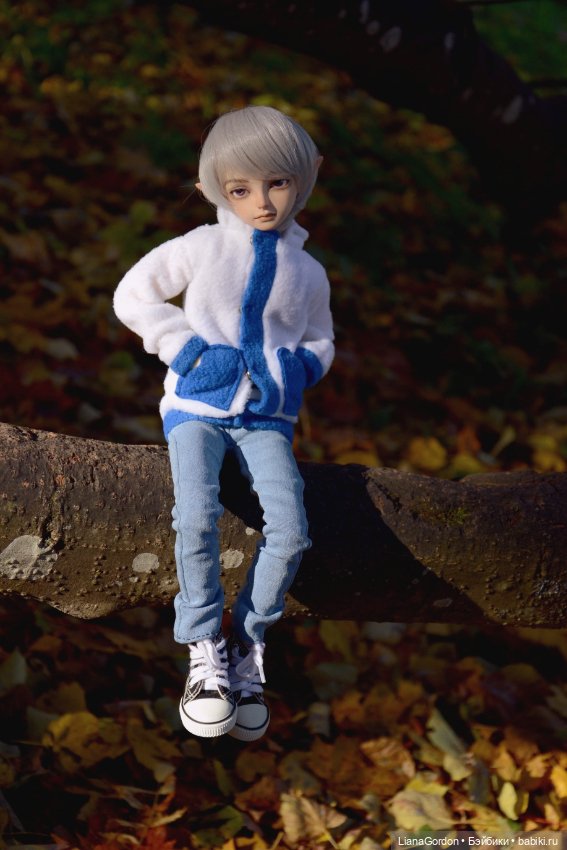 Осенняя прогулка — Гибридизация кукол BJD (БЖД): пересадка головы (фото 9)