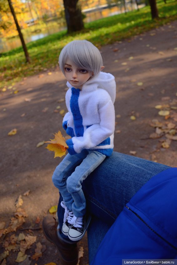 Осенняя прогулка — Гибридизация кукол BJD (БЖД): пересадка головы