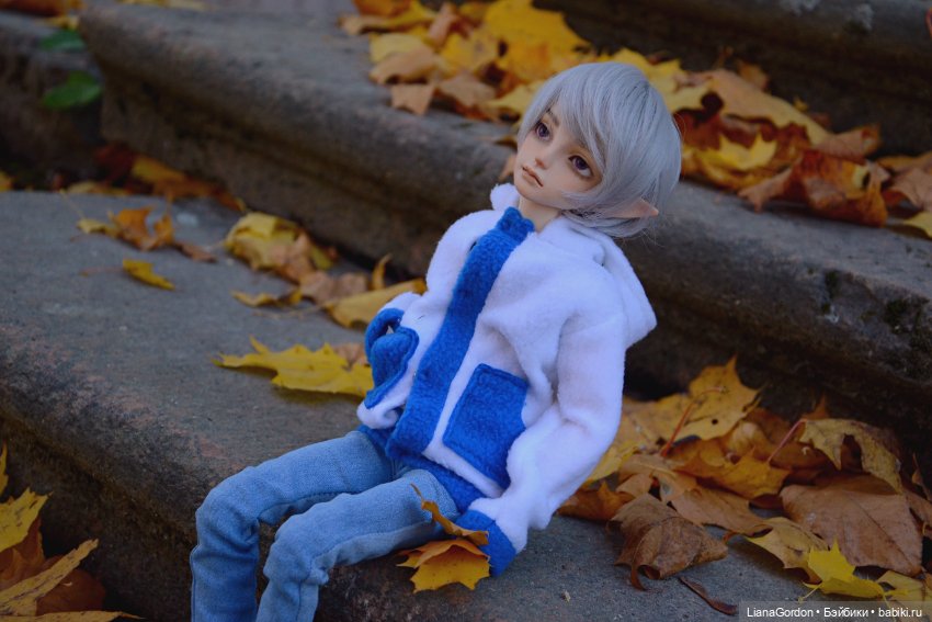 Осенняя прогулка — Гибридизация кукол BJD (БЖД): пересадка головы (фото 7)
