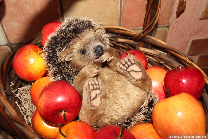 Ёжик с выставки на Тишинке (фото 3)