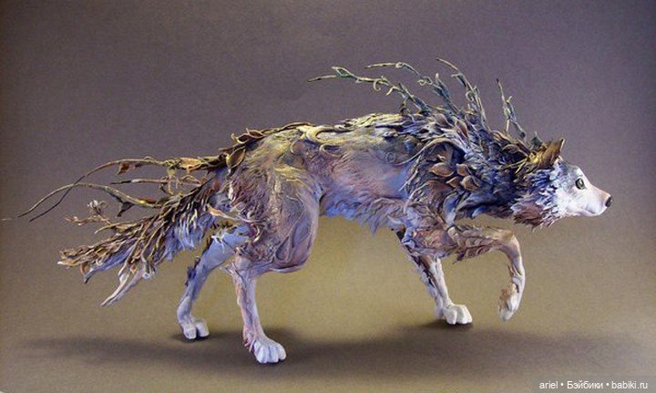 Скульптуры сказочных существ Ellen June