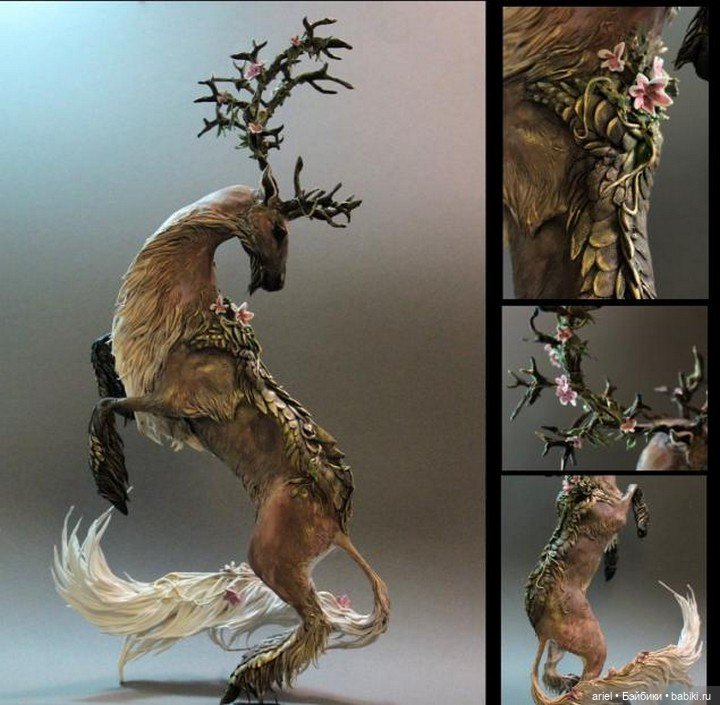 Скульптуры сказочных существ Ellen June (фото 4)