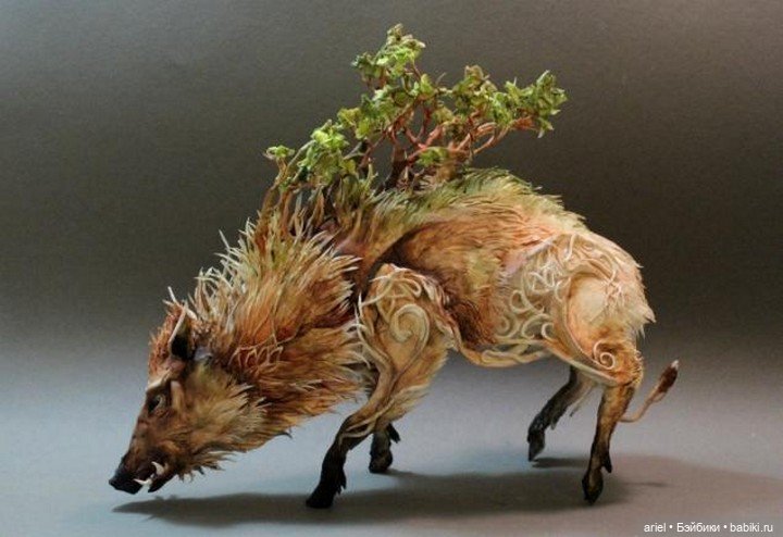 Скульптуры сказочных существ Ellen June (фото 3)