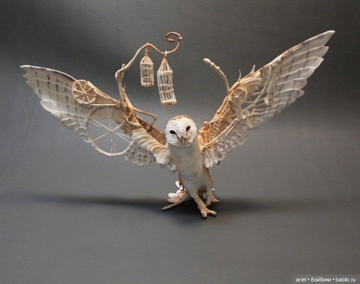 Скульптуры сказочных существ Ellen June (фото 7)