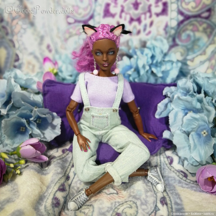 OOAK Claudette BMR 1959 — ООАК и кастом Барби (Barbie): репейнт (фото 7)