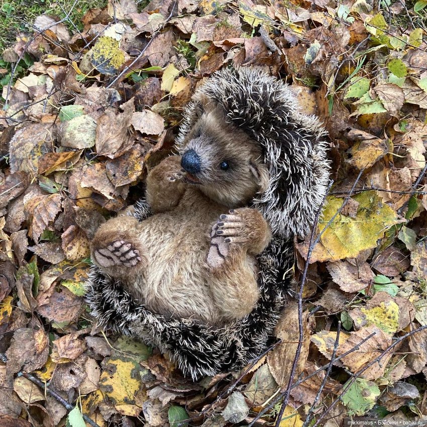 Ёжик с выставки на Тишинке