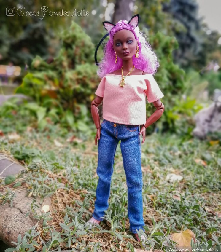 OOAK Claudette BMR 1959 — ООАК и кастом Барби (Barbie): репейнт (фото 6)