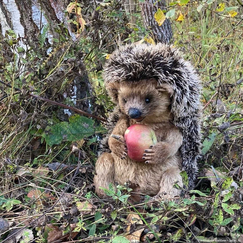 Ёжик с выставки на Тишинке