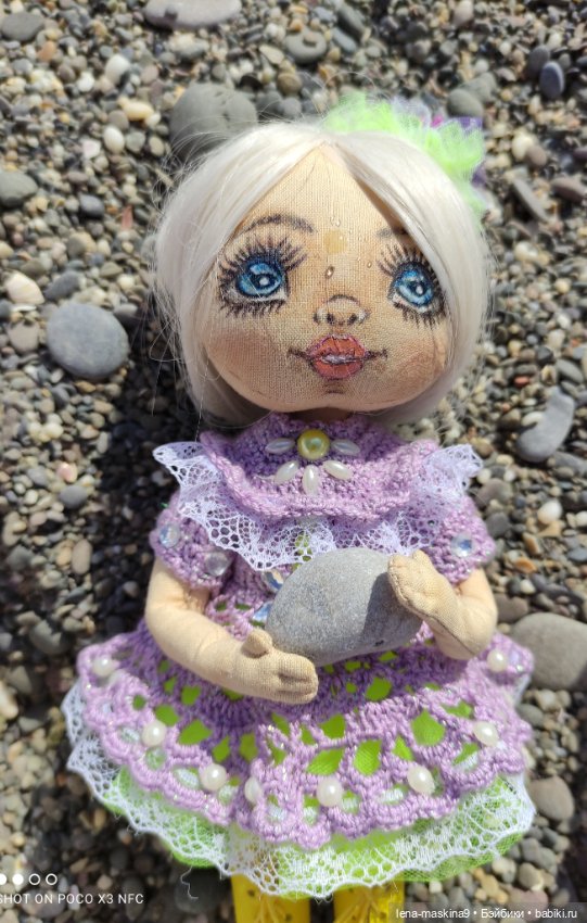 Глаша и Мишка — Авторские игрушки из разных материалов: синельная проволока (фото 3)