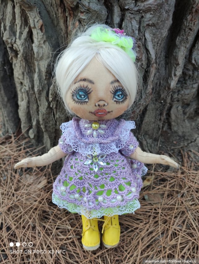 Глаша и Мишка — Авторские игрушки из разных материалов: синельная проволока