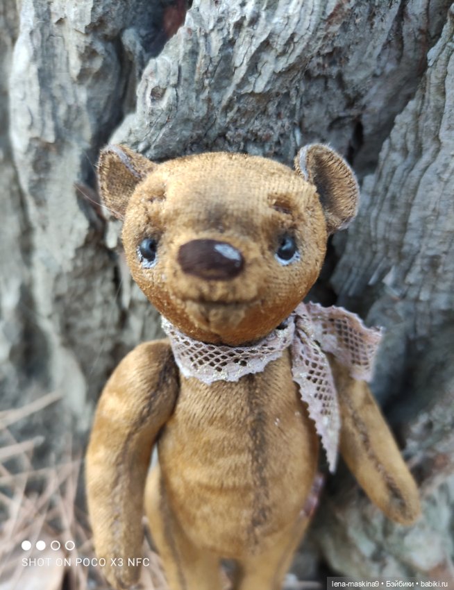 Глаша и Мишка — Авторские игрушки из разных материалов: синельная проволока (фото 6)