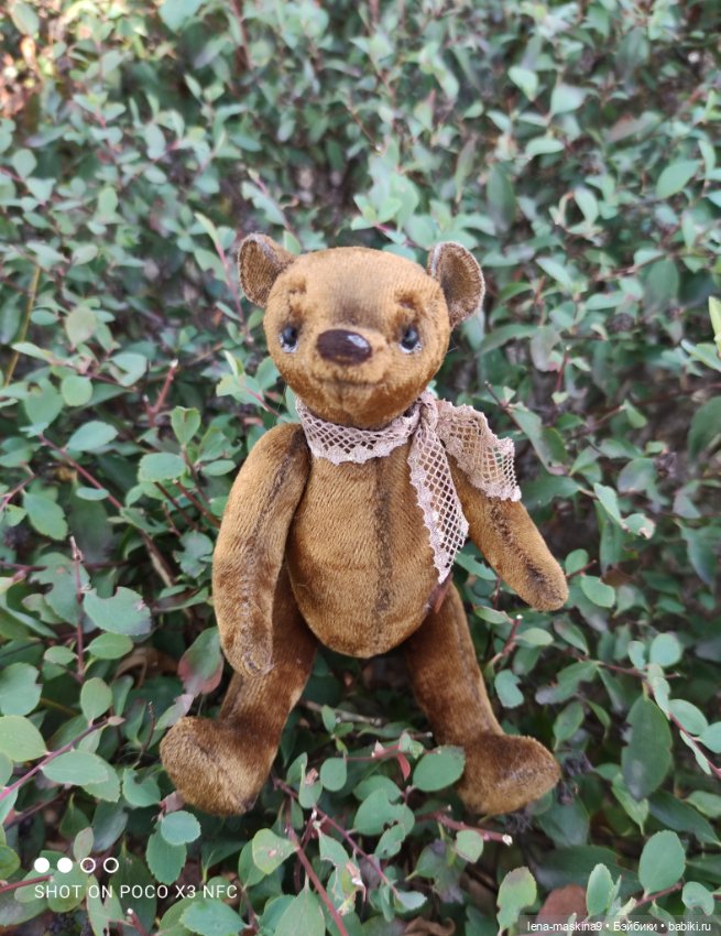 Глаша и Мишка — Авторские игрушки из разных материалов: синельная проволока