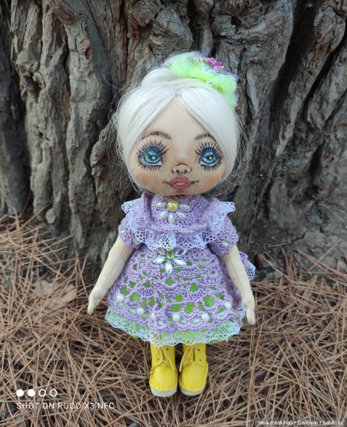 Глаша и Мишка — Авторские игрушки из разных материалов: синельная проволока