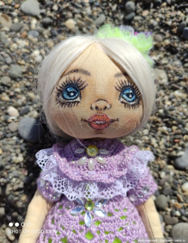 Глаша и Мишка — Авторские игрушки из разных материалов: синельная проволока