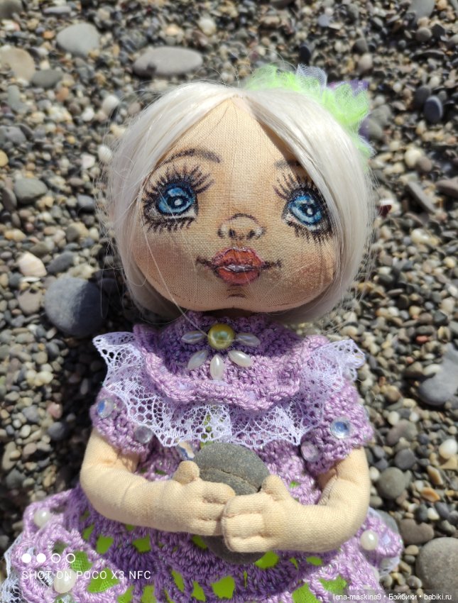 Глаша и Мишка — Авторские игрушки из разных материалов: синельная проволока