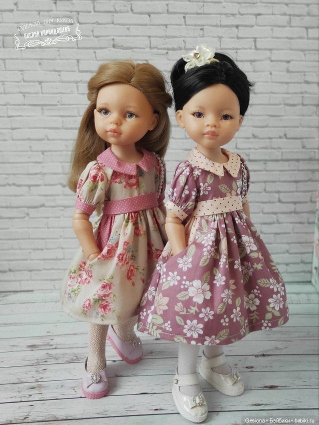 Платья 6 — Одежда и обувь для кукол своими руками: фото (фото 10)