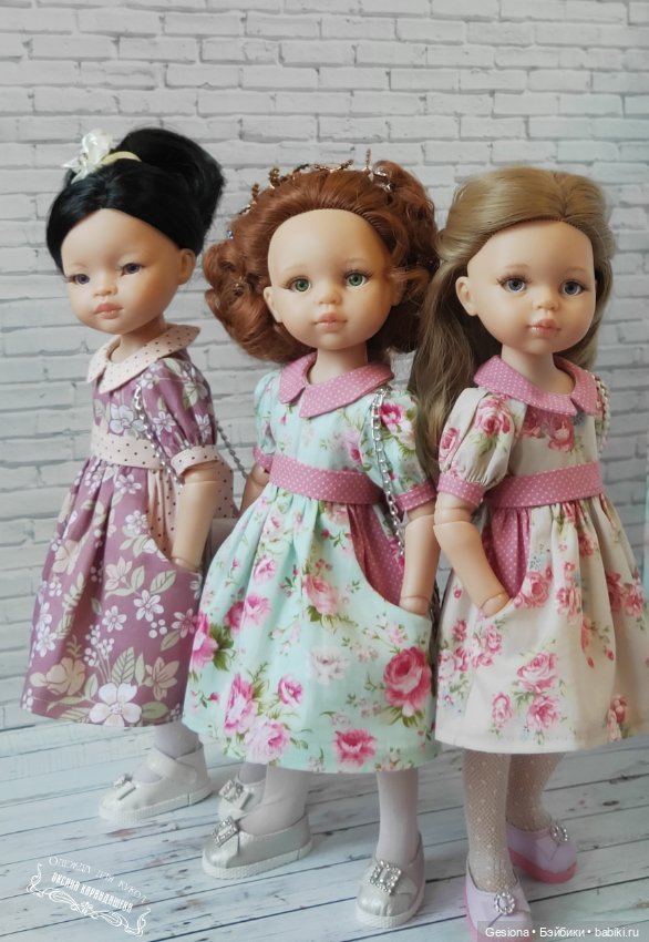 Платья 6 — Одежда и обувь для кукол своими руками: фото