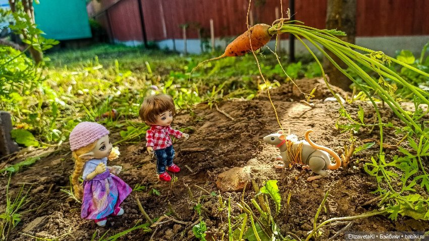 Морковь. Realpuki. 133 — Фотоистории с куклами BJD (БЖД): сериалы