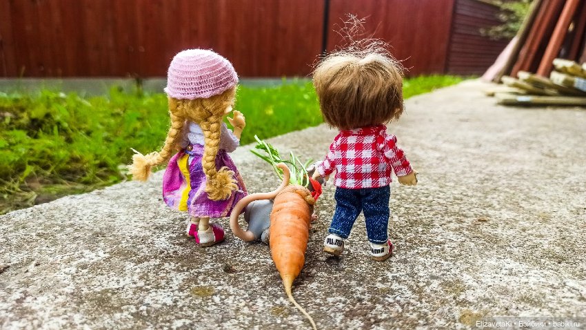 Морковь. Realpuki. 133 — Фотоистории с куклами BJD (БЖД): сериалы